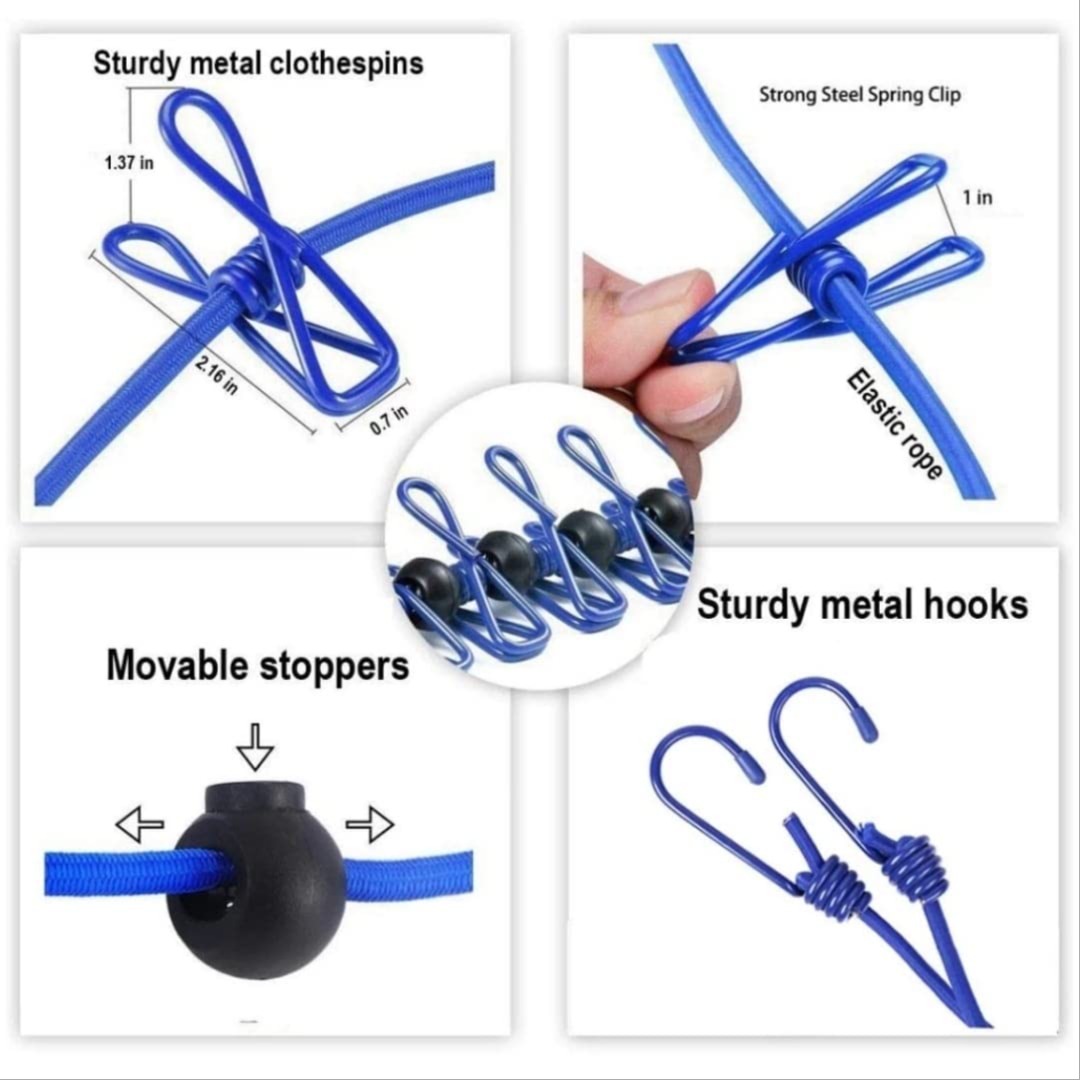Clips Metal Cloth Rope4