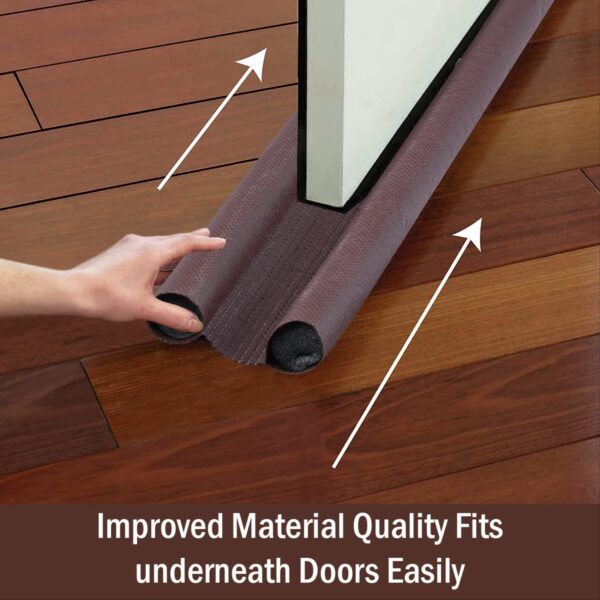 Door Bottom Sealing Strip Guard Door Closers Draft Air Stoppers Dust and Insects Repellent (Pack of 1)
