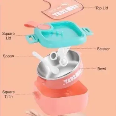 Single compartment lunch box2
