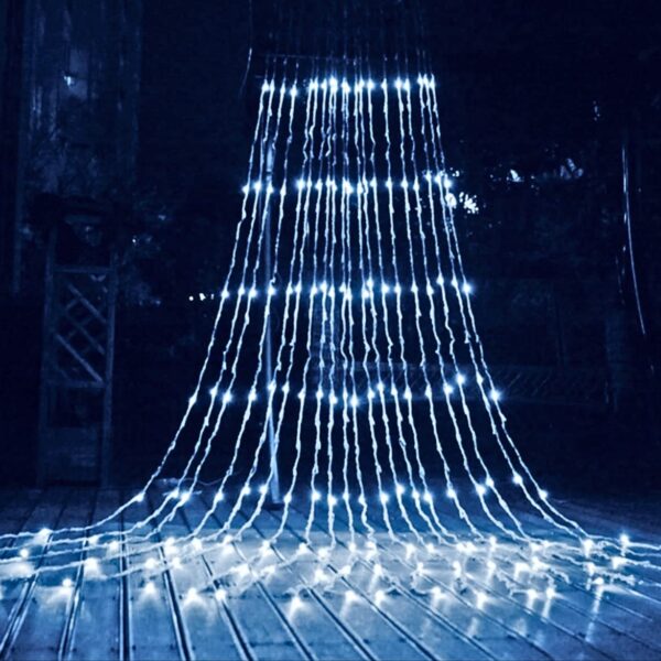 Waterfall Curtain Led Lights (Warm White/Cool White/Multi Color)