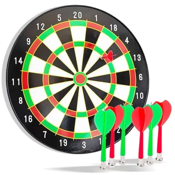 Dart Board Game with 6 Magnet Darts