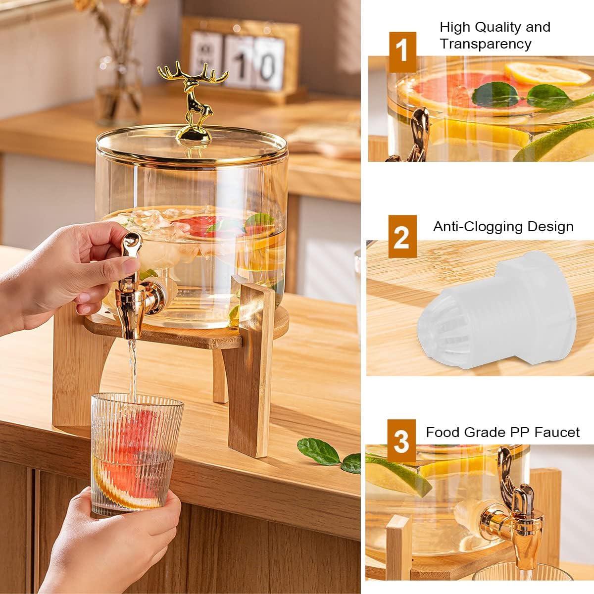 Glass Dispenser 3.6 litre 03